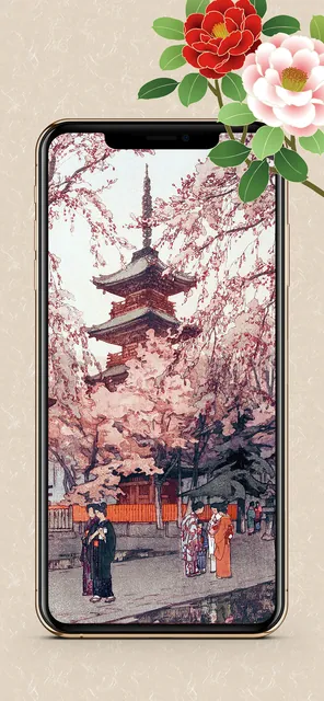 Ukiyo-e Wallpapers — Screenshots 8