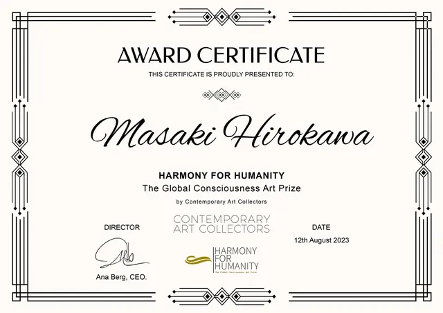 Harmony for Humanity Art Prize｜受賞作品《新世界》